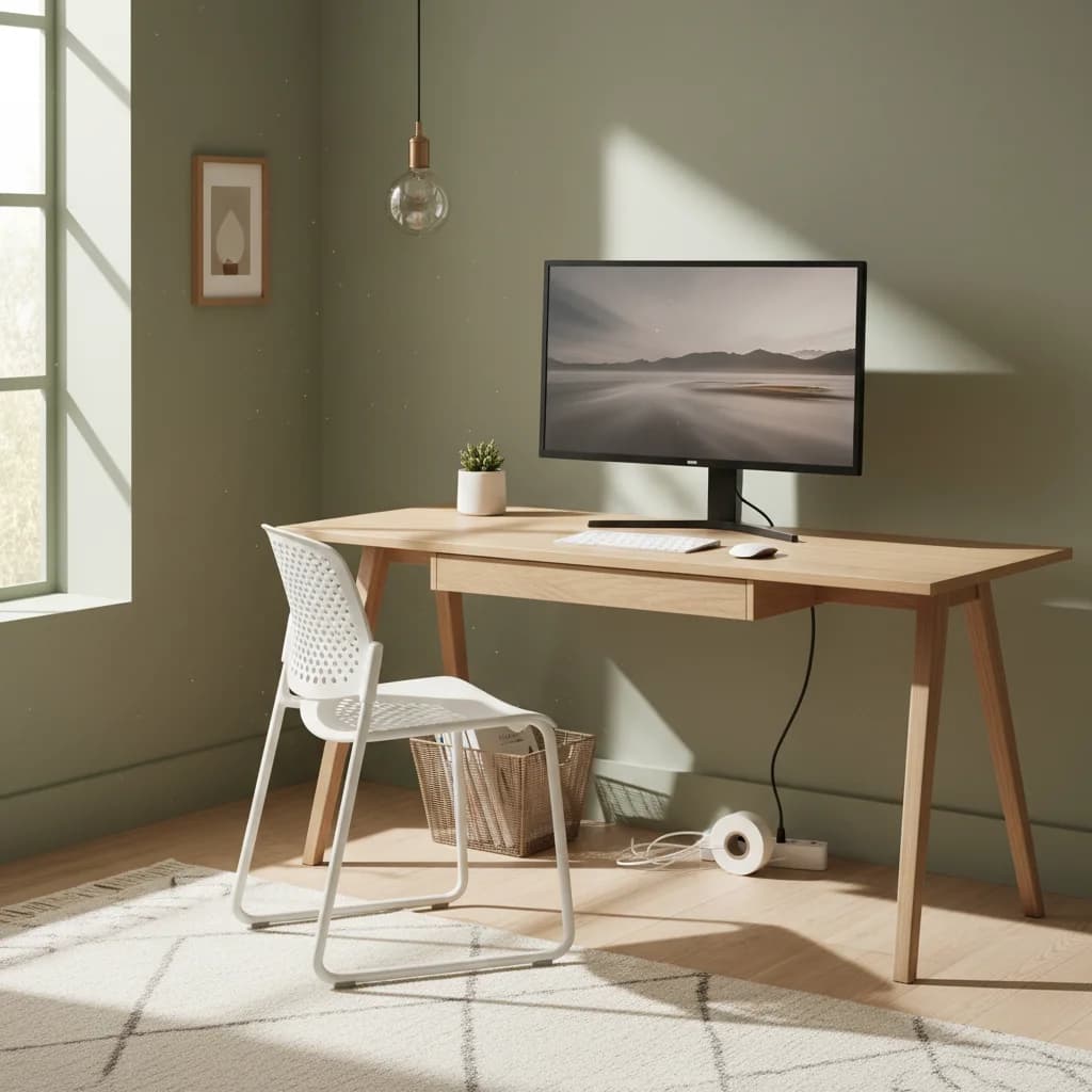 $500 WFH Setup 2026: Full Build (Chair, Desk, Monitor)