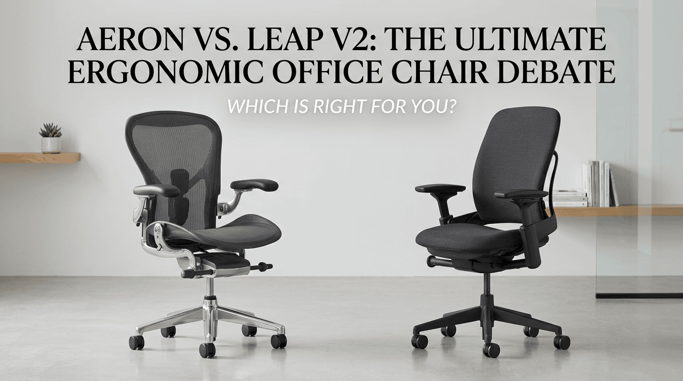 Aeron vs Steelcase Leap V2 2026: Which $1,000 Chair Wins?