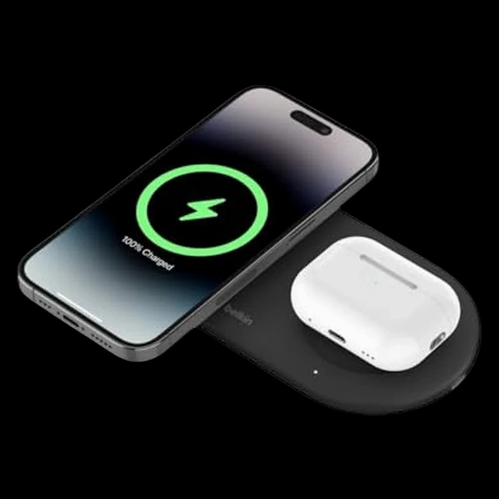 Belkin BoostCharge Pro 2-in-1 Wireless Charger with Qi2 15W