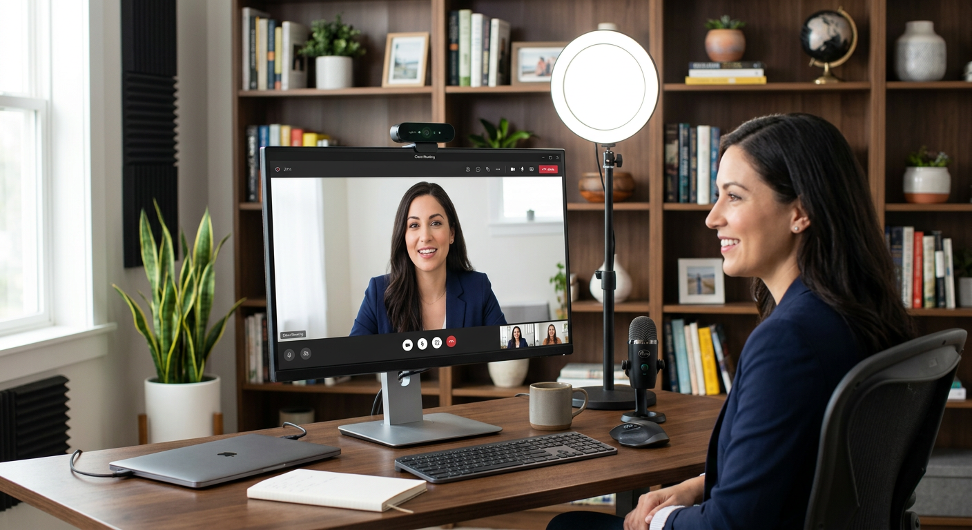 The Complete WFH Video Call Setup: Camera, Audio, and Lighting