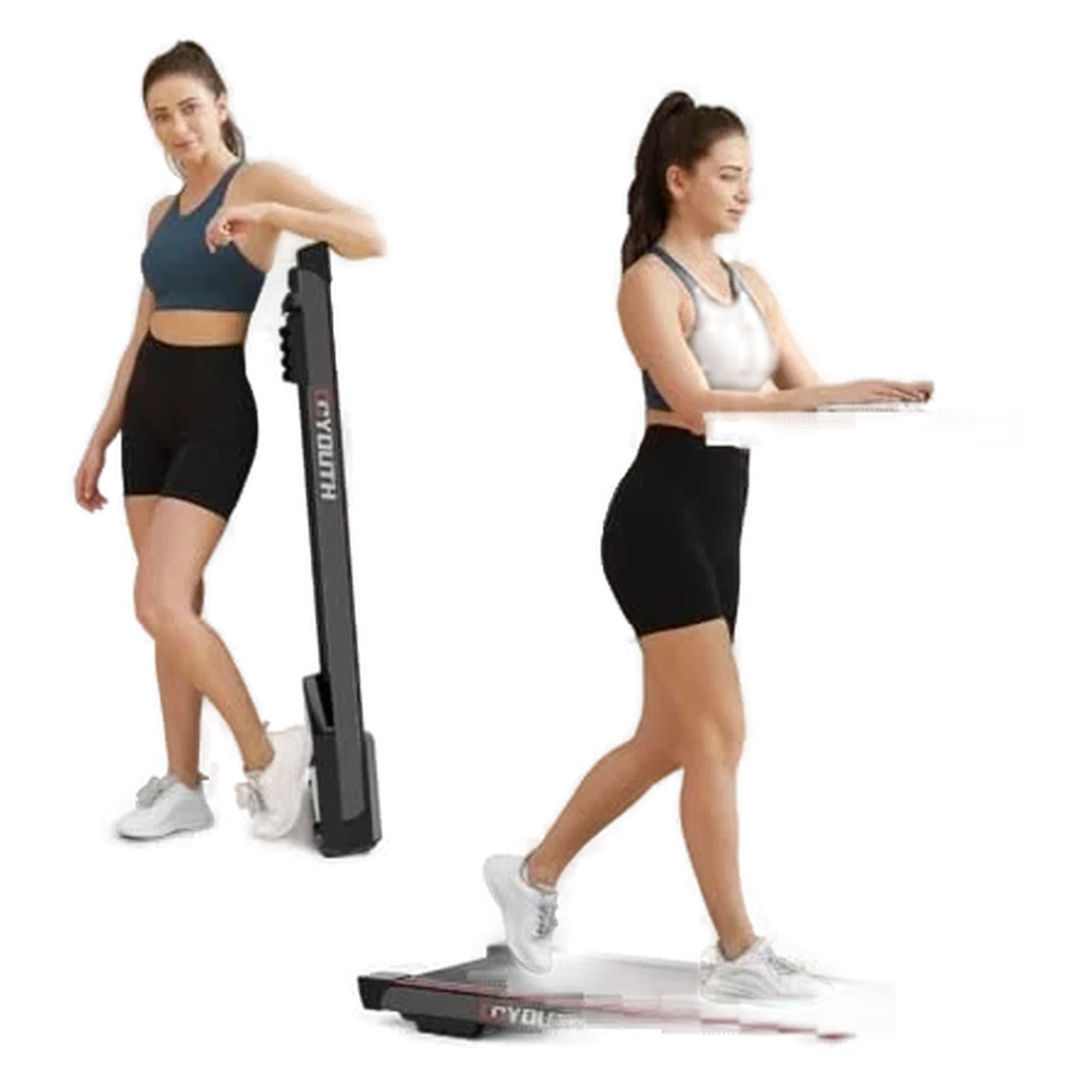 GOYOUTH 2-in-1 Under-Desk Treadmill